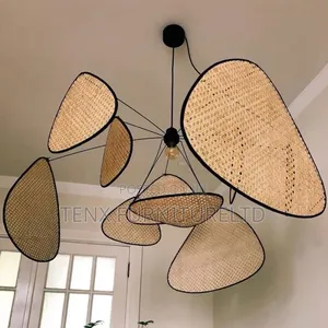 Pendant Light Rattan/ Metal Lighting