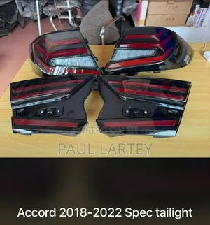 Honda Accord 2018 Taillight Spec.