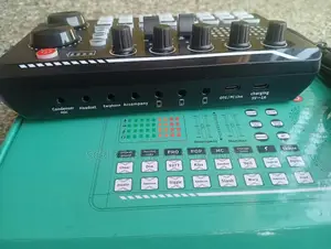 F998 Sound Card Mixer Dj Soundcard Podcast