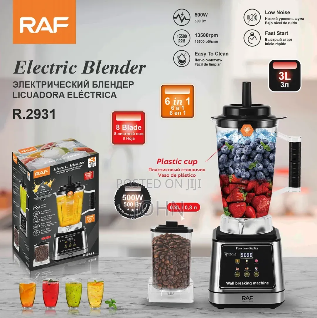 6 in 1 Raf Electric Blender