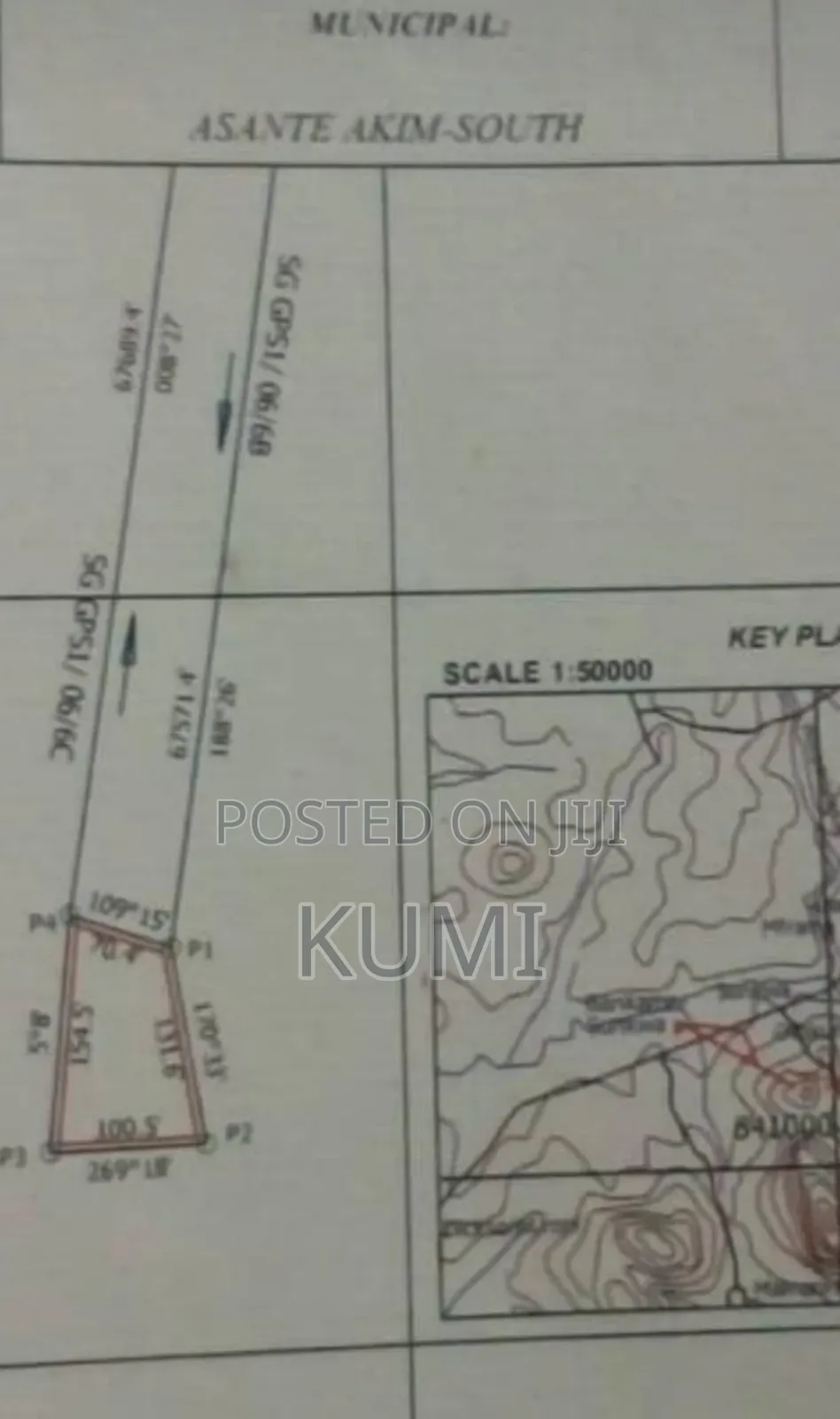 Ucompleted One Bedroom Flat With Land