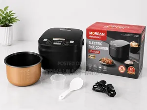 Order the Morgan Electric Rice Cooker Today at Tryahu Smart Deals