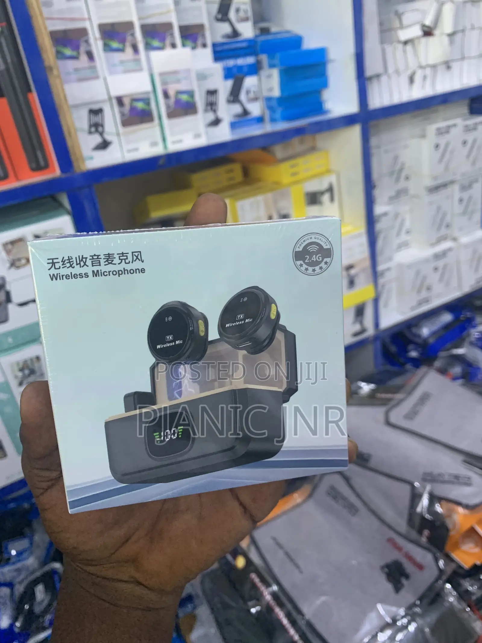 Magnetic Wireless Microphone
