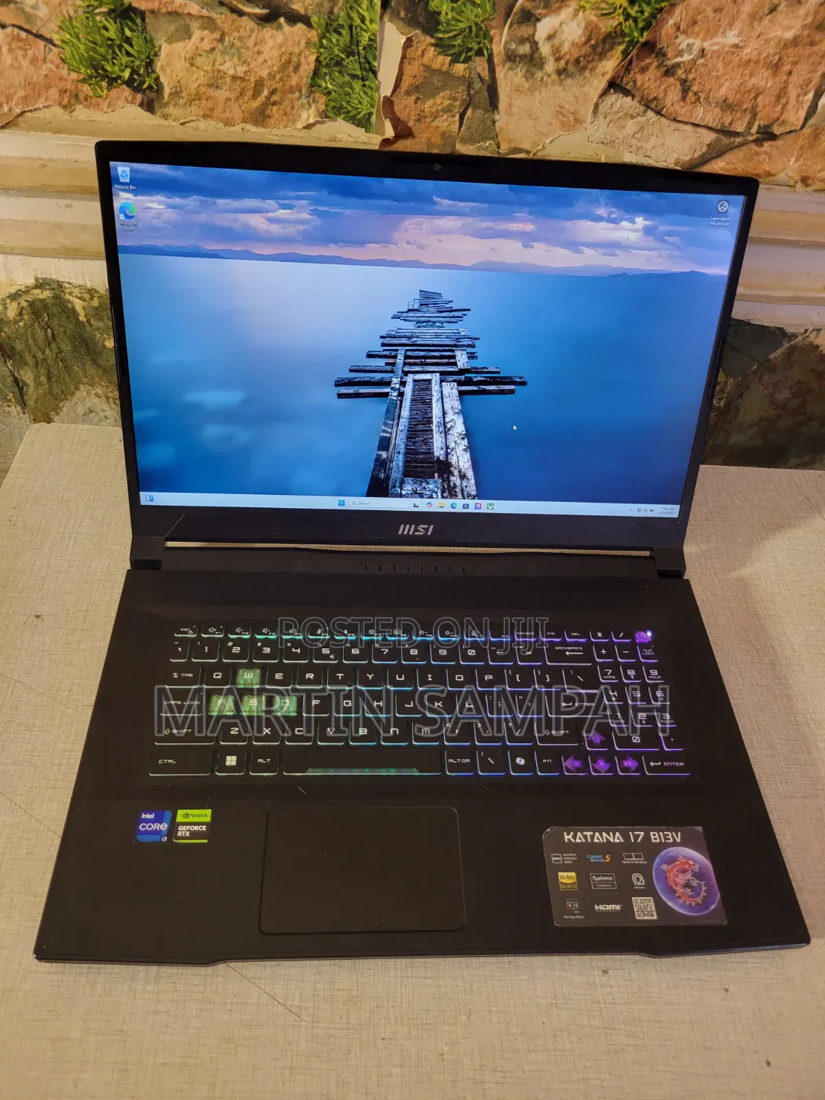 Laptop MSI Katana 17 32GB Intel Core i7 SSD 1T