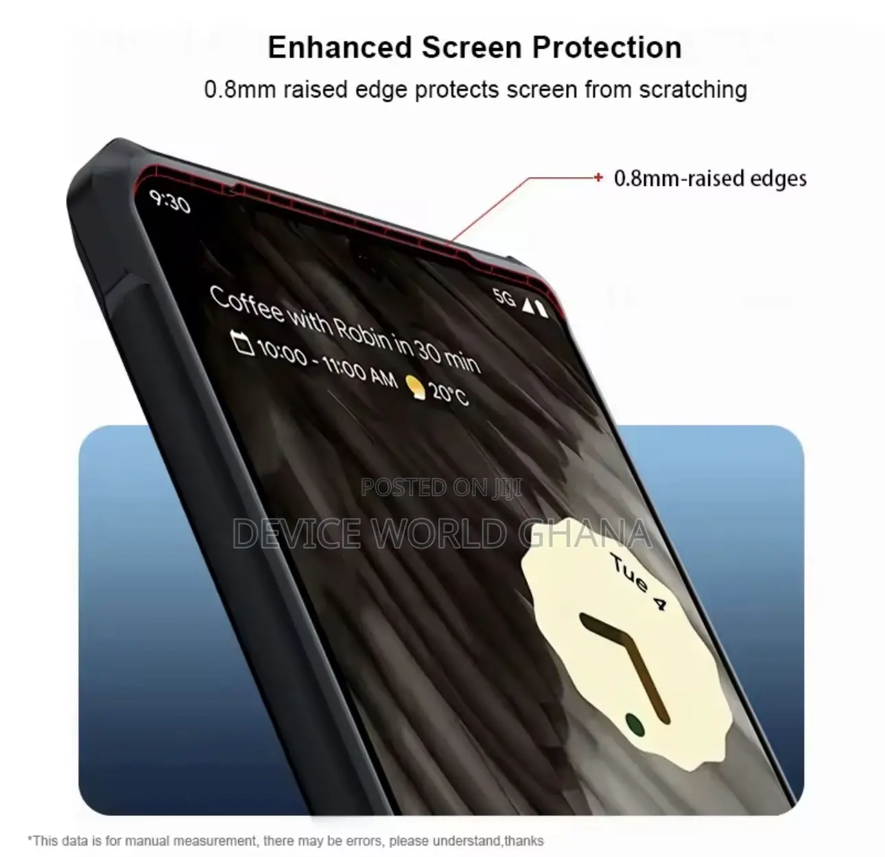 Transparent Slim Fit Protective Case for Google Pixel 6, 6a and 6pro