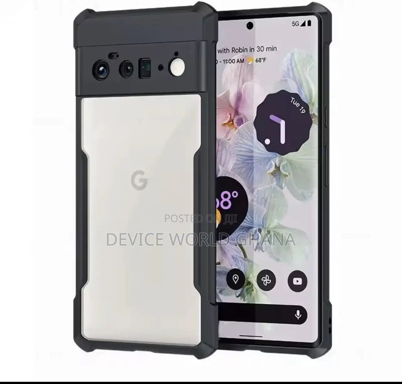 Transparent Slim Fit Protective Case for Google Pixel 6, 6a and 6pro