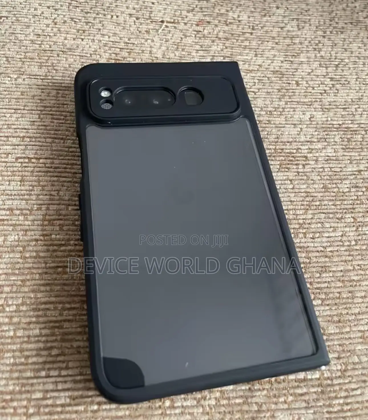Noz Black Frame Shockproof Case for Google Pixel Fold