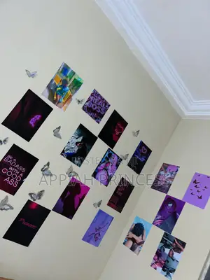 Wall Collage, Neon Lights,Butterflies and Many More