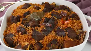 Delicious Jollof, Fried Rice, Stew Banga - Place Your Order Now