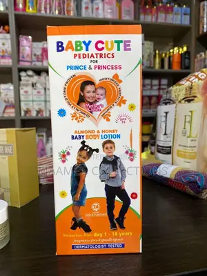 Baby Cute Pediatrics for Prince Princess Almond Honey Body Lotion.