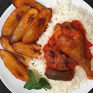 Delicious Jollof, Fried Rice, Stew Banga - Place Your Order Now