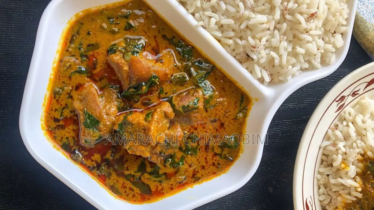 Delicious Jollof, Fried Rice, Stew Banga - Place Your Order Now