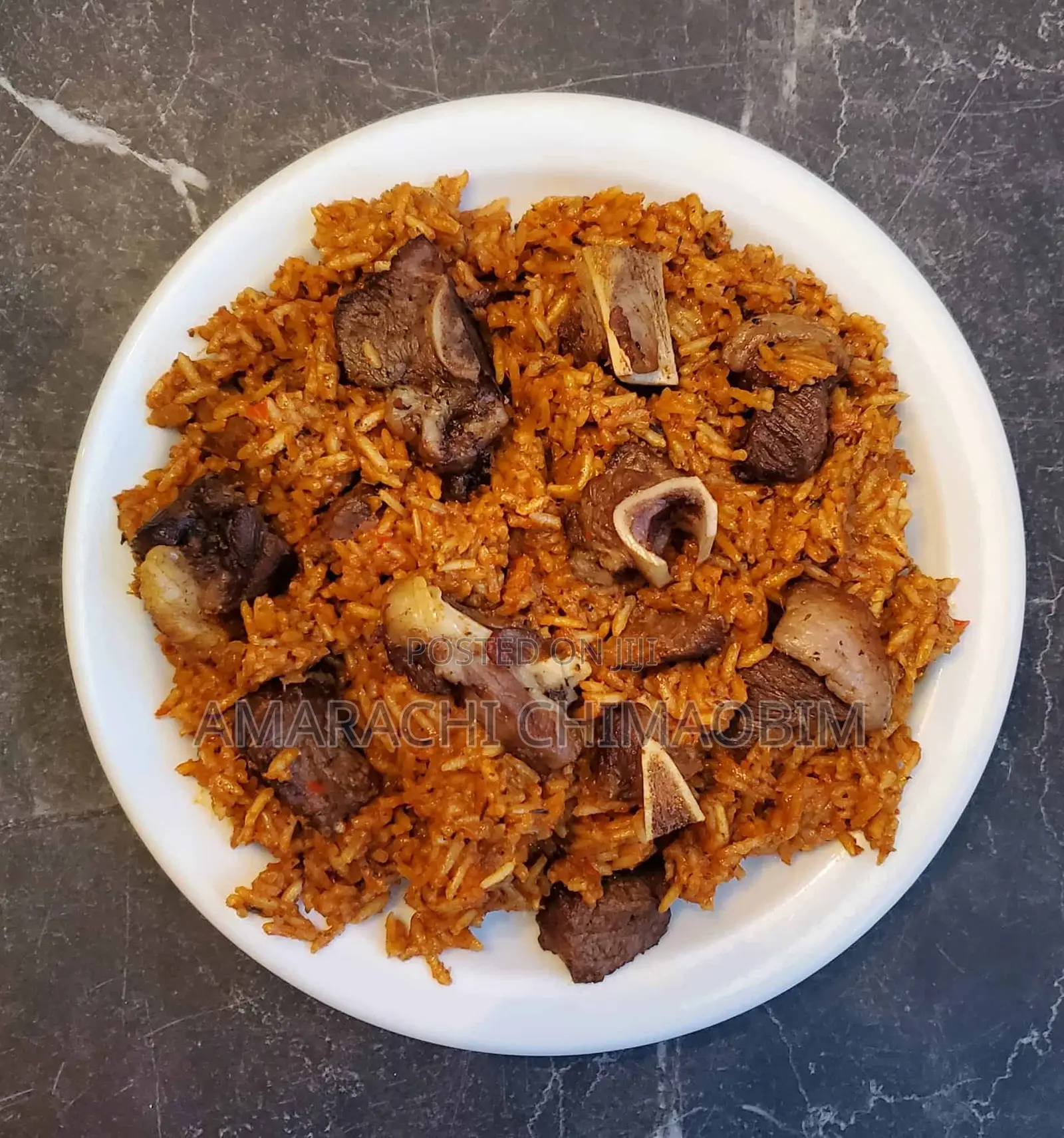 Delicious Jollof, Fried Rice, Stew Banga - Place Your Order Now