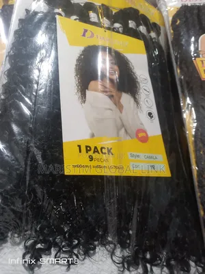 9 in 1 Pack (Darling) Wet Curls Hair Extension