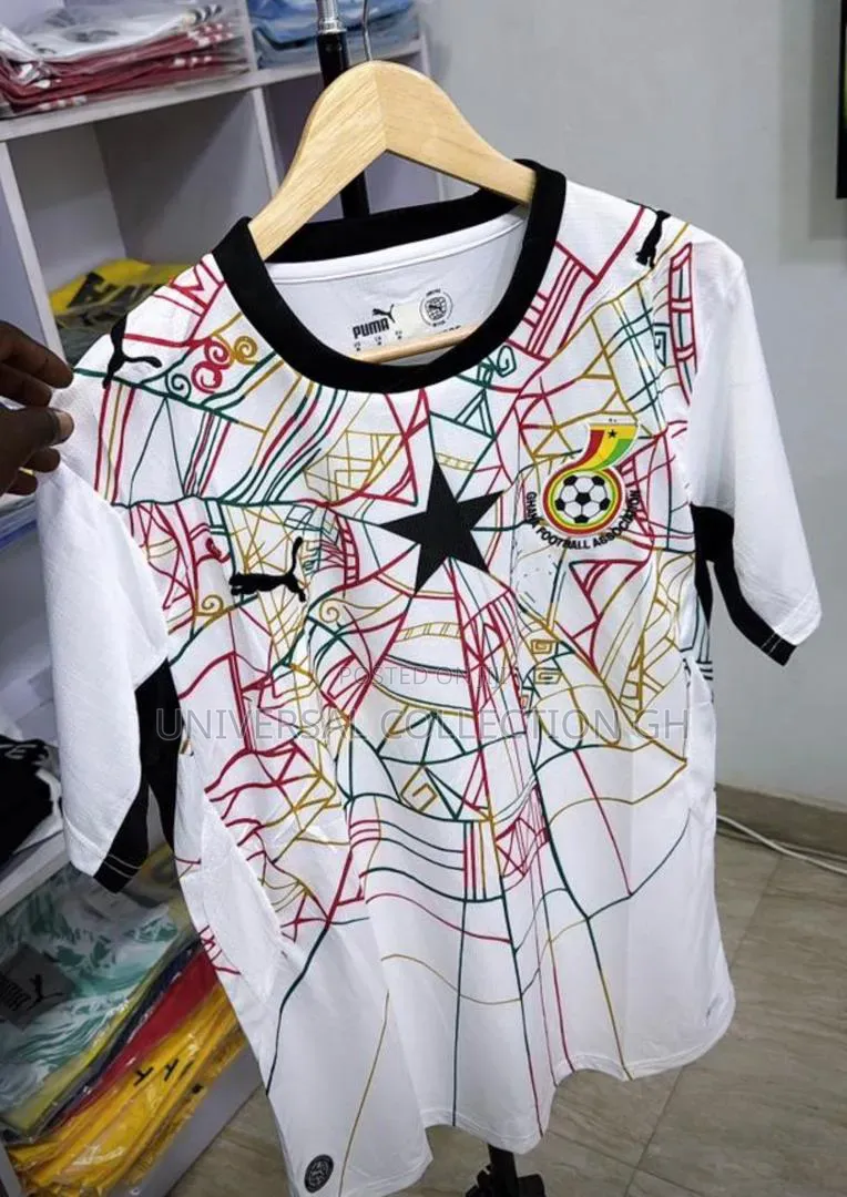Ghana Black Stars Official World Cup Jersey Authentic