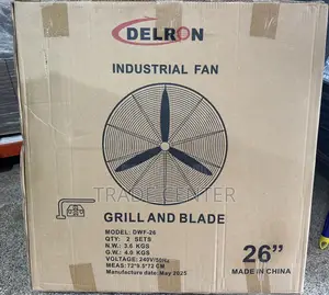 Delron 26 Inches Industrial Wall Fan