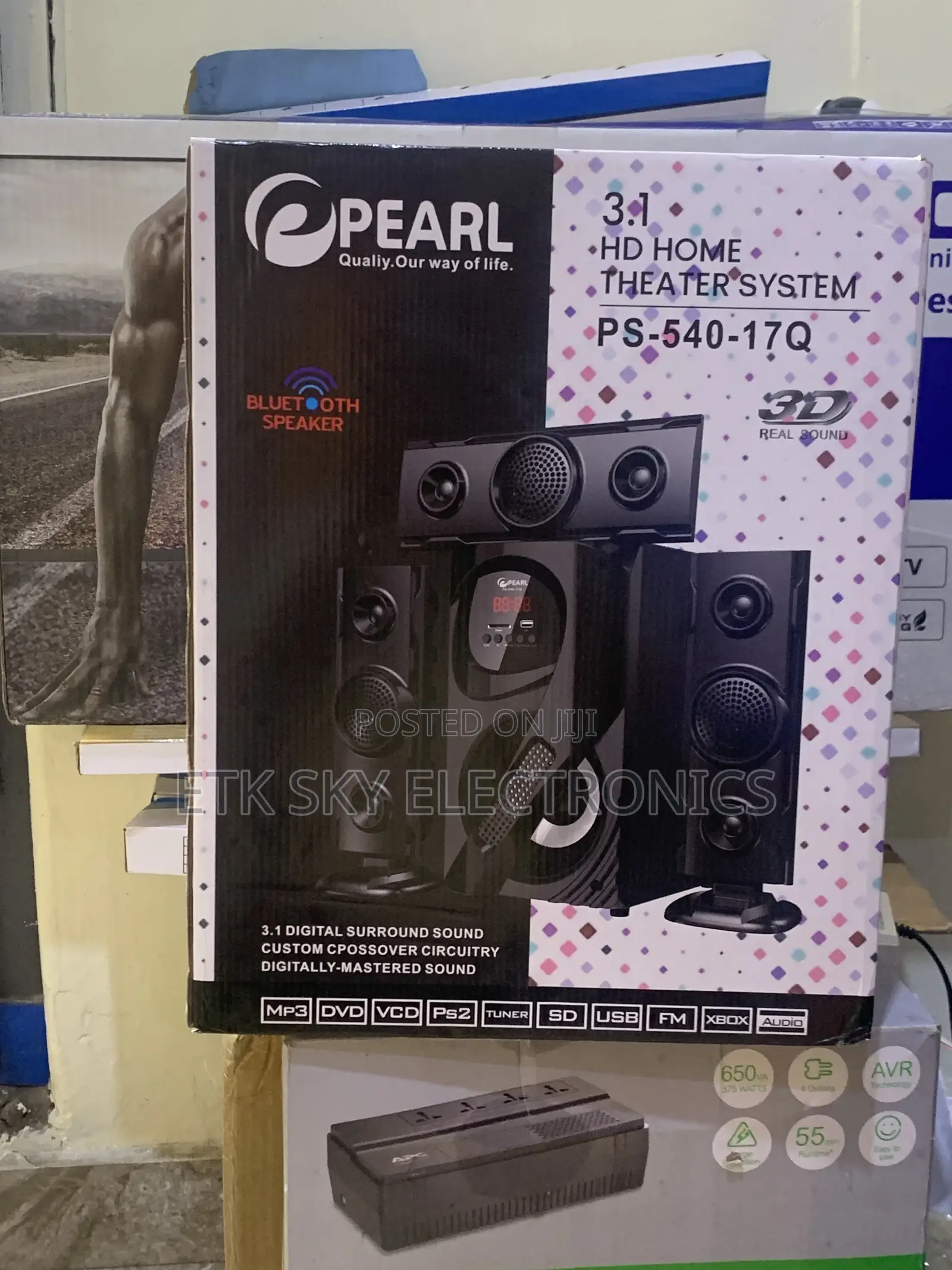 Quality Pearl 3in1hd Home Theater System