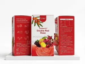 Double Red Rose