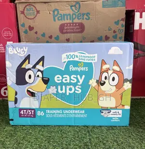 Pampers, Easy Ups Training Underwear Boys Size 4t/5t (Count of 86)