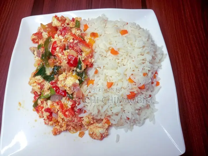 Delicious Jollof, Fried Rice, Stew Banga - Place Your Order Now