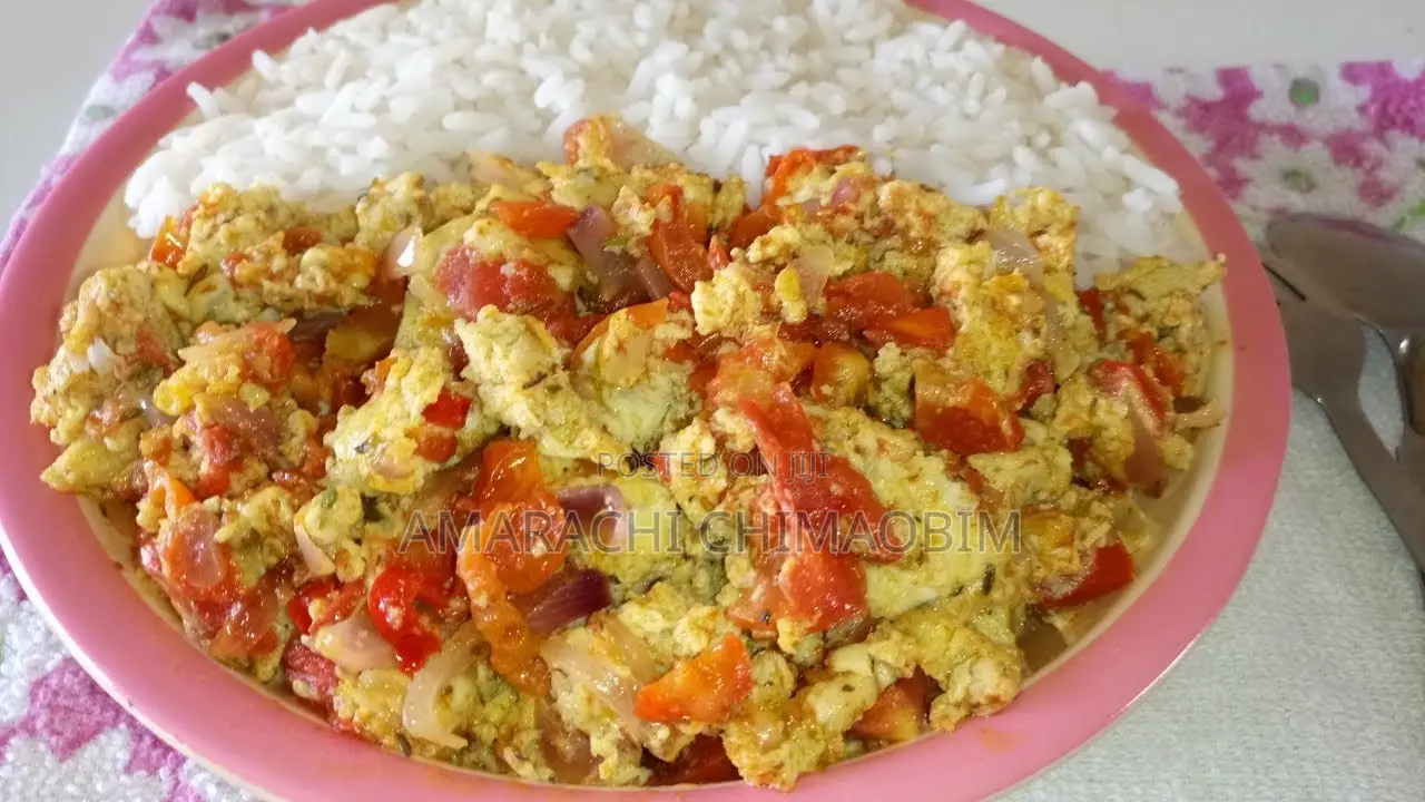 Delicious Jollof, Fried Rice, Stew Banga - Place Your Order Now