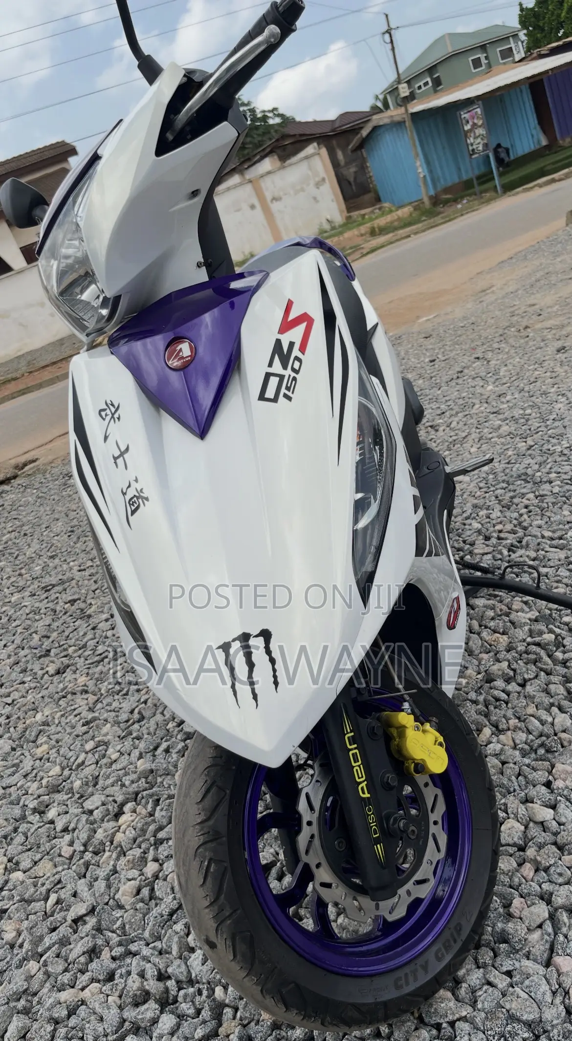 Motorcycle 2021 White