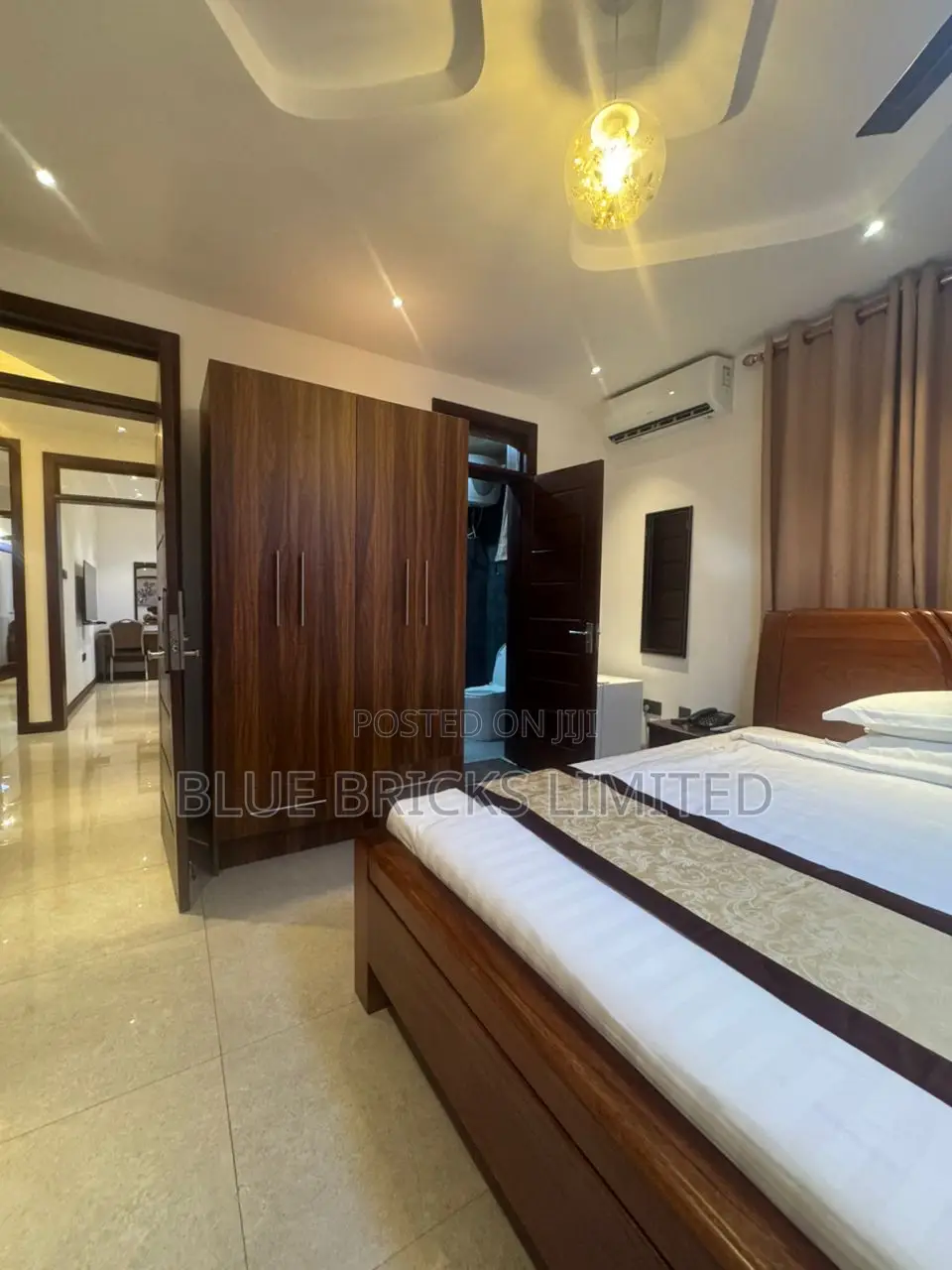 Furnished 3bdrm Apartment in Tseaddo, Trade Fair for rent