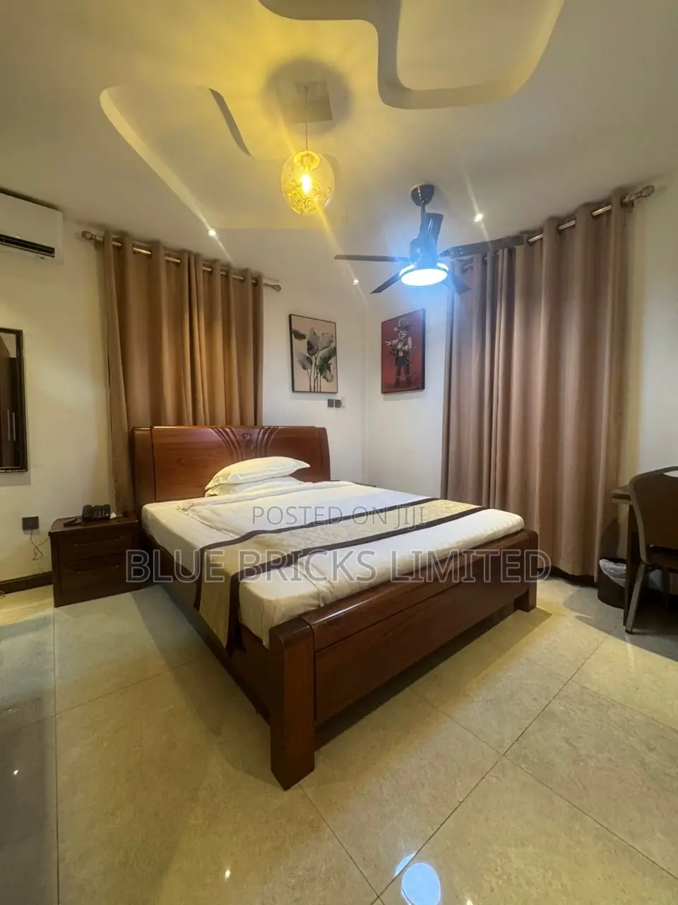 Furnished 3bdrm Apartment in Tseaddo, Trade Fair for rent