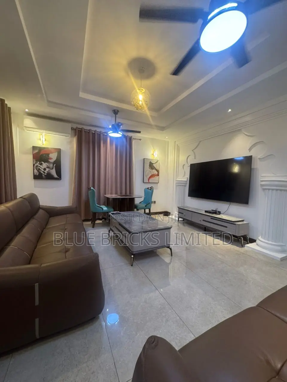Furnished 3bdrm Apartment in Tseaddo, Trade Fair for rent
