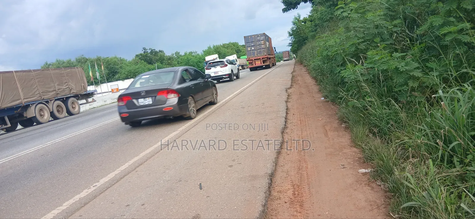 Roadside 4 Acres of Land for Sale