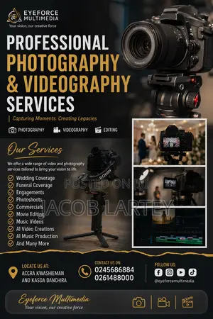 Photographer and Videographer