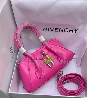 Givenchy Antigona Mini Lock Handbags ( In Box)
