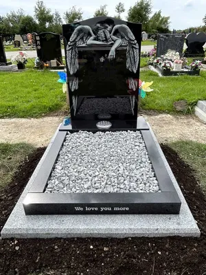 Cemetery Granite Tombstone