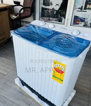 Unique Nasco Spin Dry Electric Washing Machine(Semi-Automatic)White.