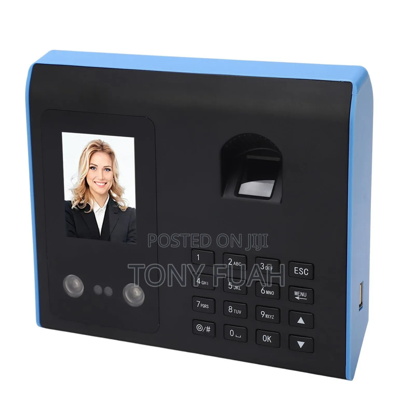 Face + Fingerprint Time Attendance