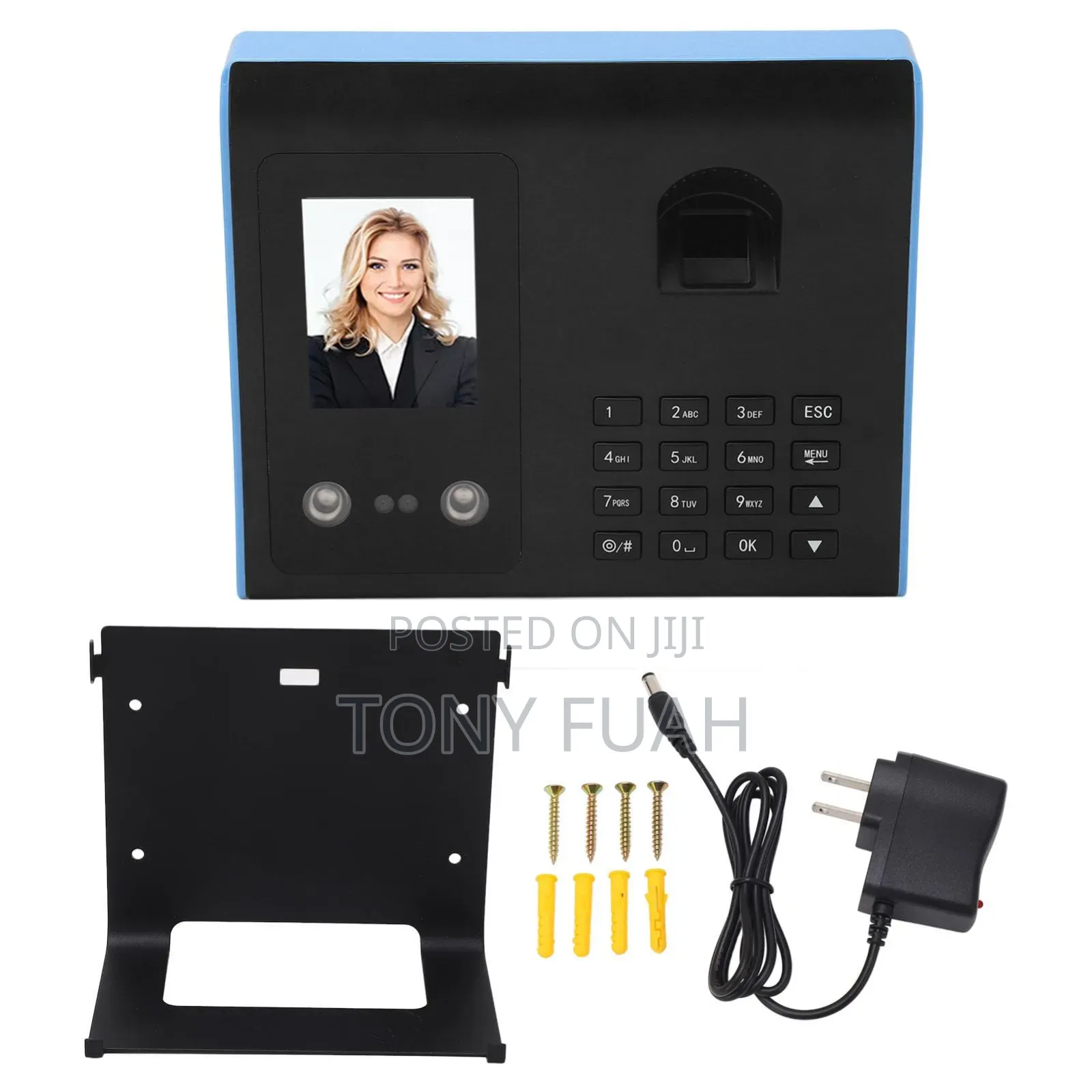 Face + Fingerprint Time Attendance