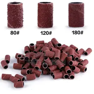 Sanding Cap Bands for Electric Manicure Machine 180/120/80