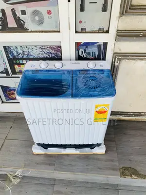 Efficient New Nasco Washing Machine Semi Automatic 8 Kg White