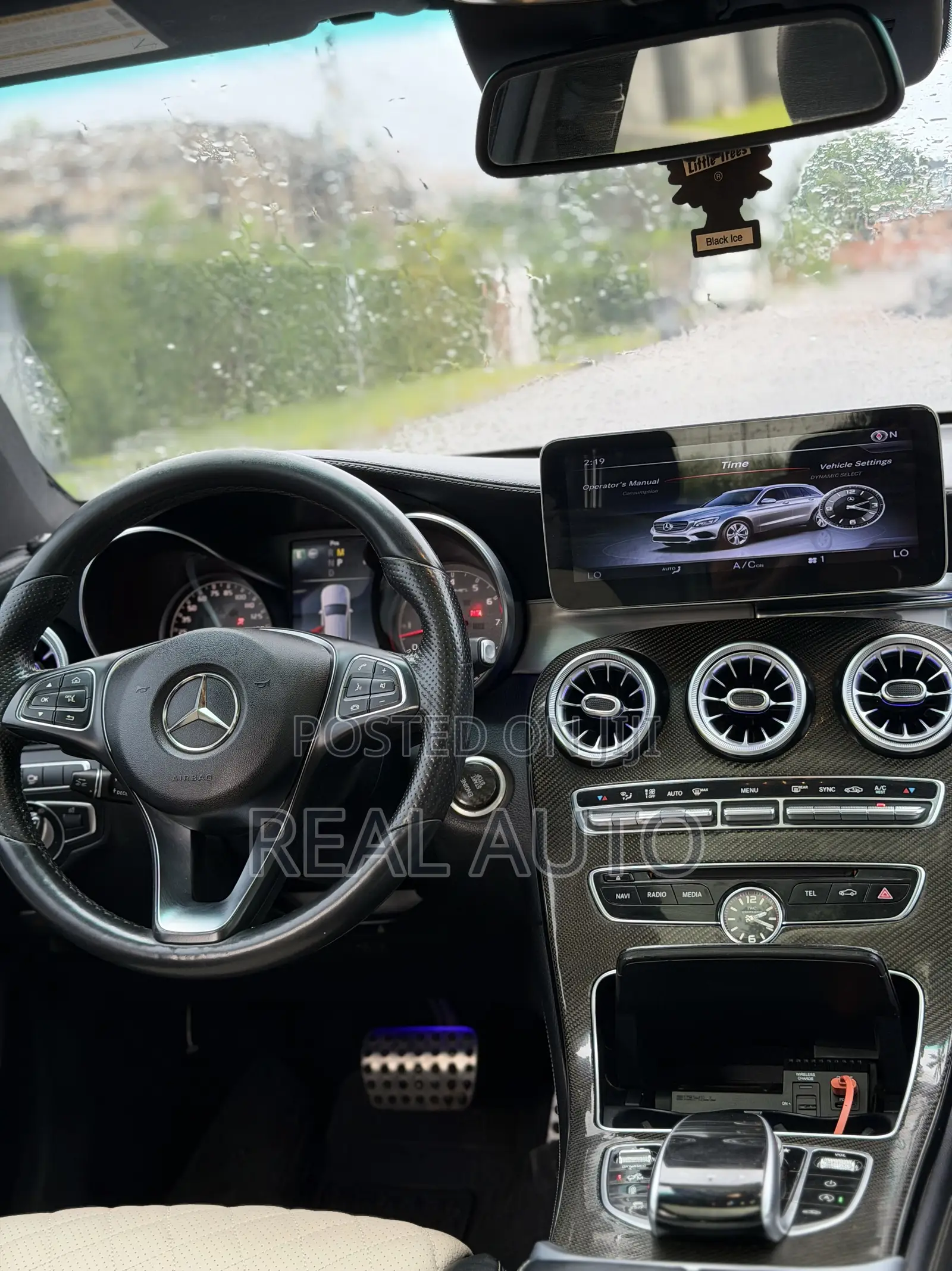 Mercedes-Benz GLC-Class 2017 Black