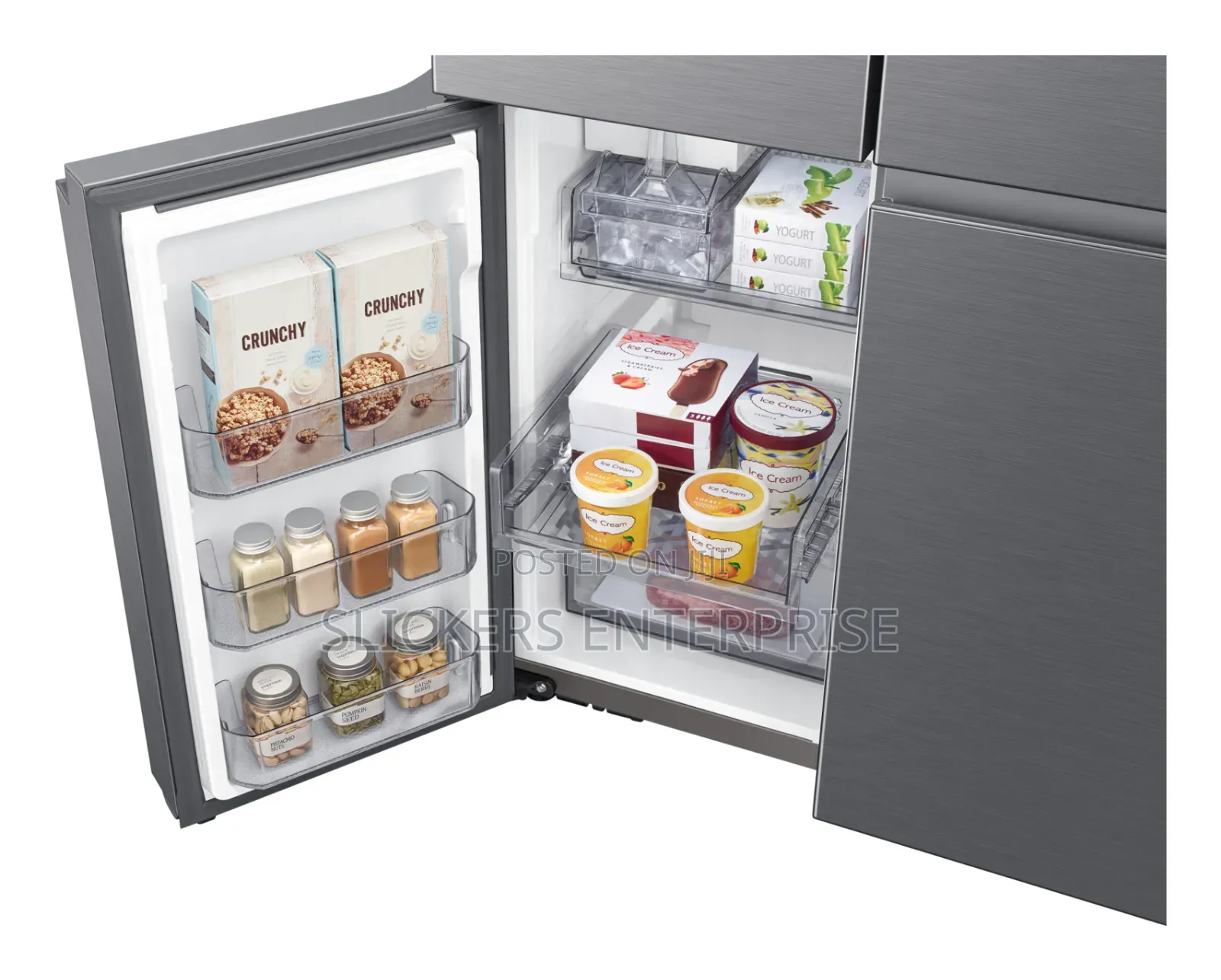Samsung Rf59c701es9 4-Door French Door American-Style Fridge Freezer