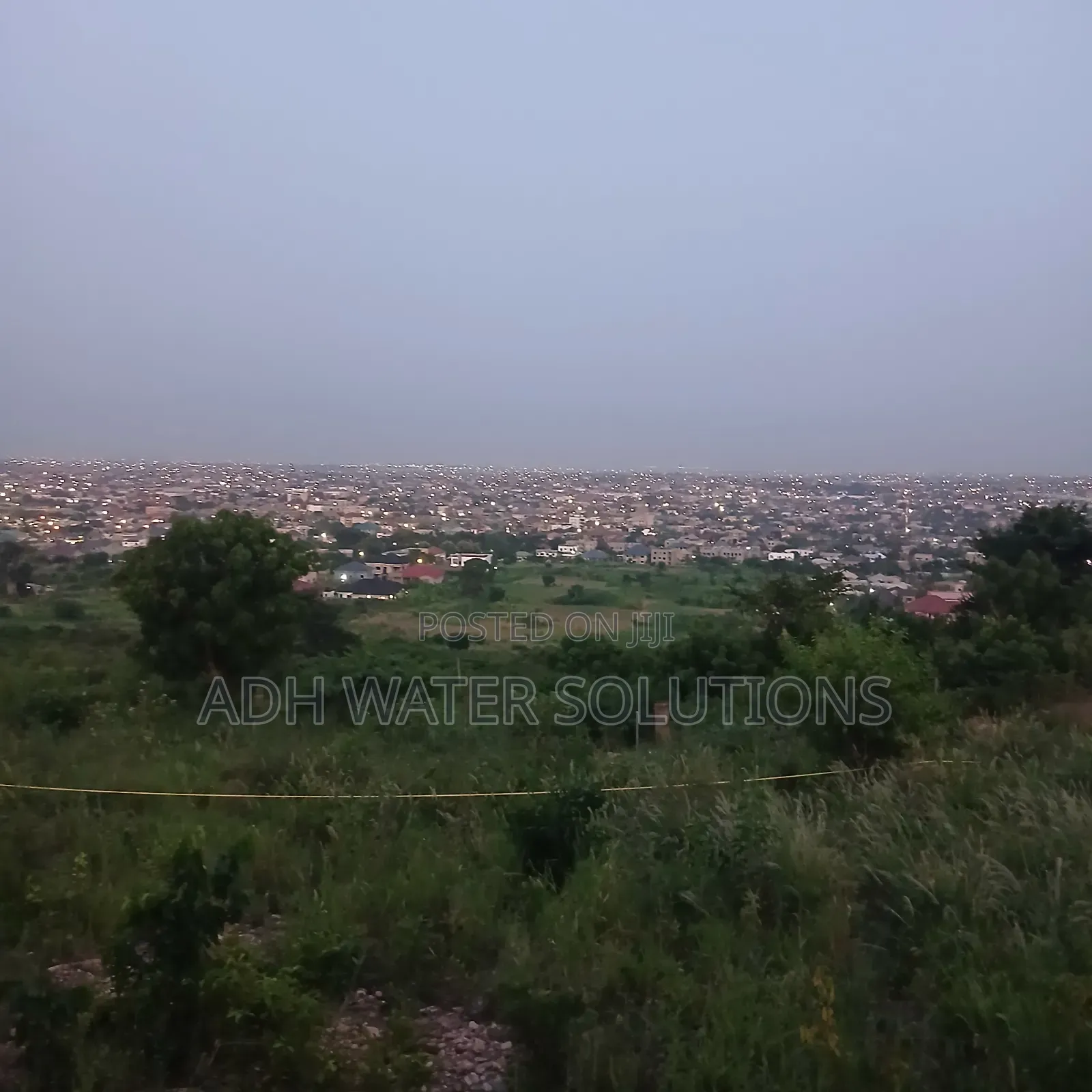 Plots of Land on Hills With Town View