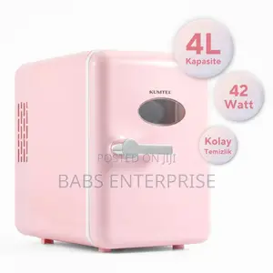 Kumtel 4l Pink Mini Fridge HMFR-03
