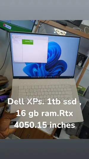 Laptop Dell XPS 16 9640 16GB Intel Core Ultra 7 SSD 1T
