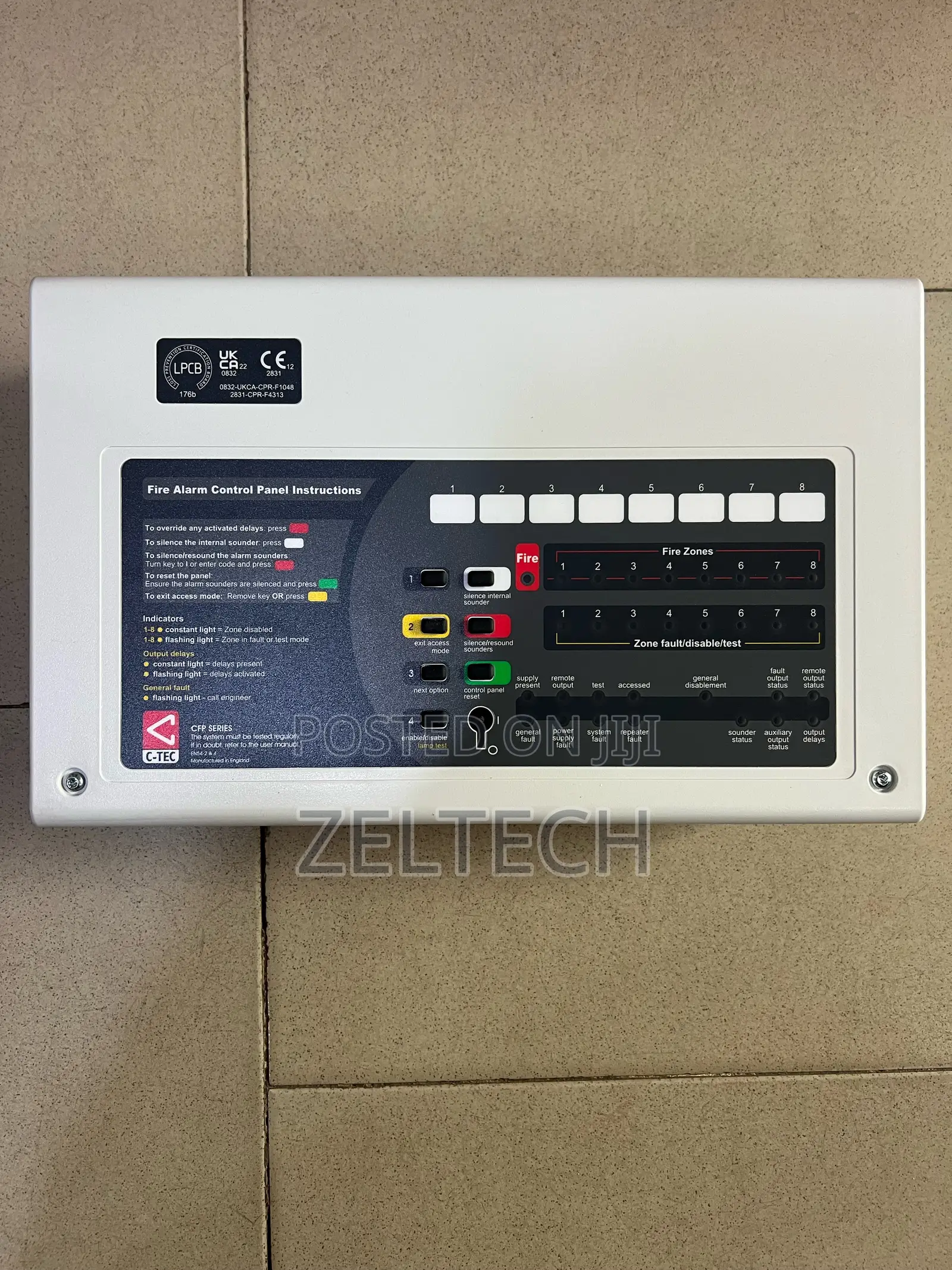 C-tec Panel 2 Zone