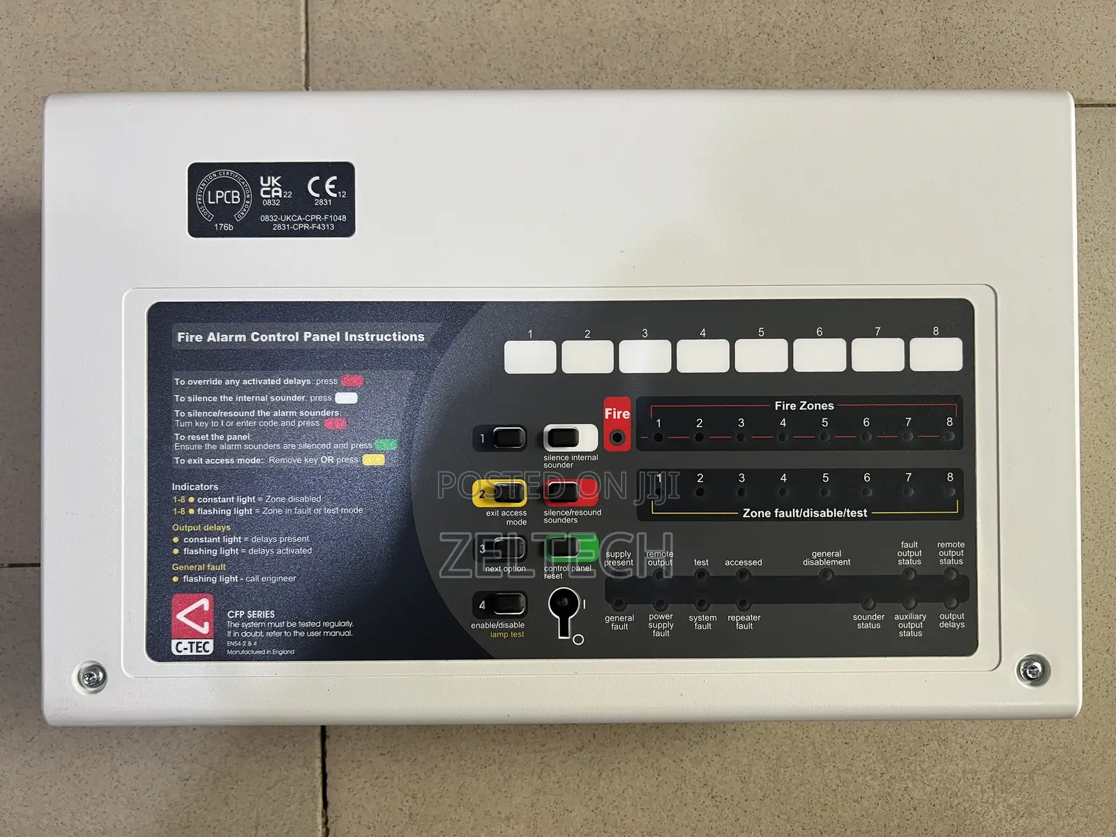 C-tec Panel 2 Zone