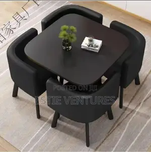 Shaped Dining Table and Chair Set