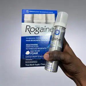 Authentic Rogaine Foam Hair Regrowth Treatment for Men