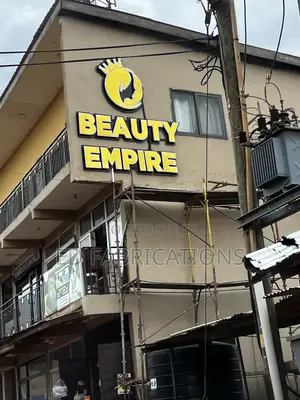 Number 2 Beauty Empire Wall Sign