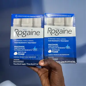 Rogaine Minoxidil Treatment Pack – Complete Hair Restoration Bundle