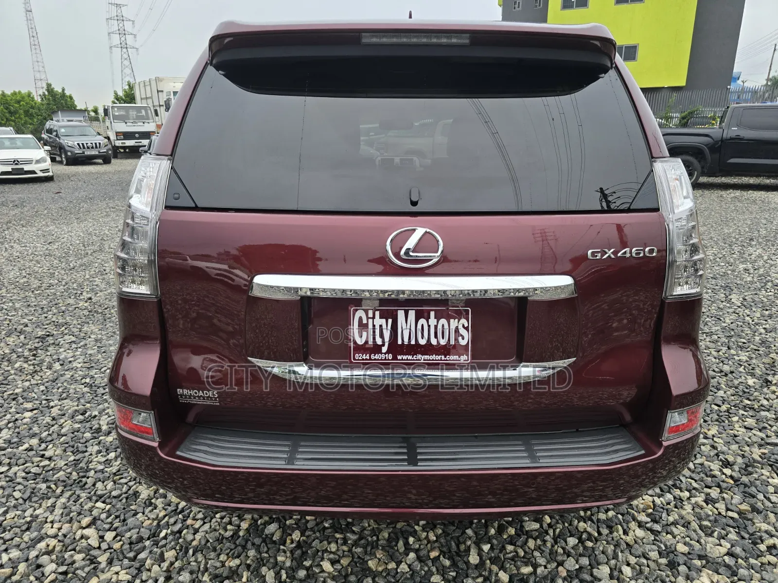Lexus GX 460 Luxury 2017 Burgundy